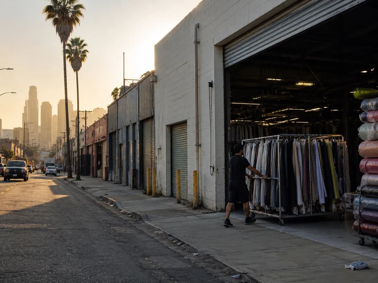 Plucky Reach clothing manufacturer in the Los Angeles Fashion District, serving brands nationwide