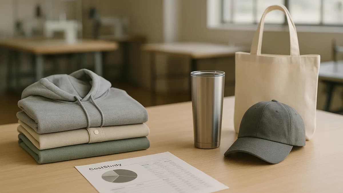 LA corporate merch cost study, per-unit pricing and lead-time data in a Los Angeles cut-and-sew studio (la-corporate-merch-cost-study)